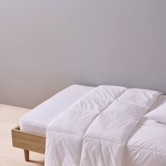 Couette tempérée en coton bio blanc