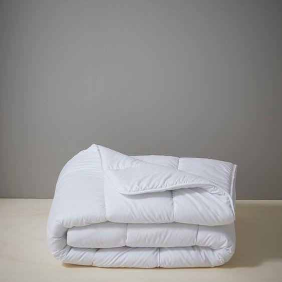 Couette tempérée microfibre Entretien Facile blanc