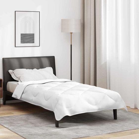 Duvet 2-en-1 Blanc 135 x 200 cm Polyester