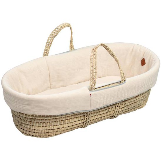 Couffin Bébé Avec Matelas Habillage Et Drap Housse Jeanne Beige