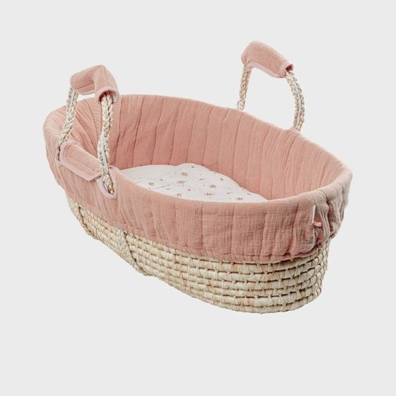 Couffin Coton Bio Rose