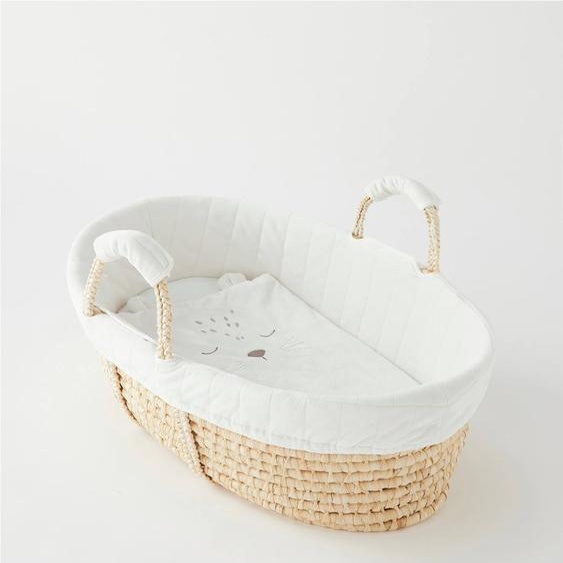 Couffin En Veloudoux® Babou & Kendi Blanc