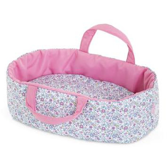Couffin Floral Accessoire pour Poupon 30cm