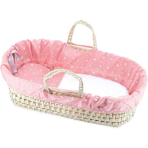 Couffin Poupée 50 Cm Corail Beige