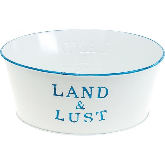 Coupe à fleurs ronde Vintage Look Vase en métal Décor Accessoire