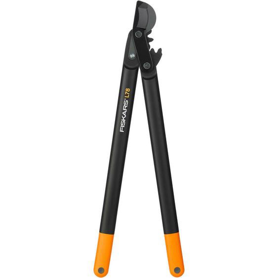 Fiskars - Coupe-branches Powergear™ ii L78 à crémaillère et à lame franche, 69,5 cm - ø 50 mm - Manches fibre