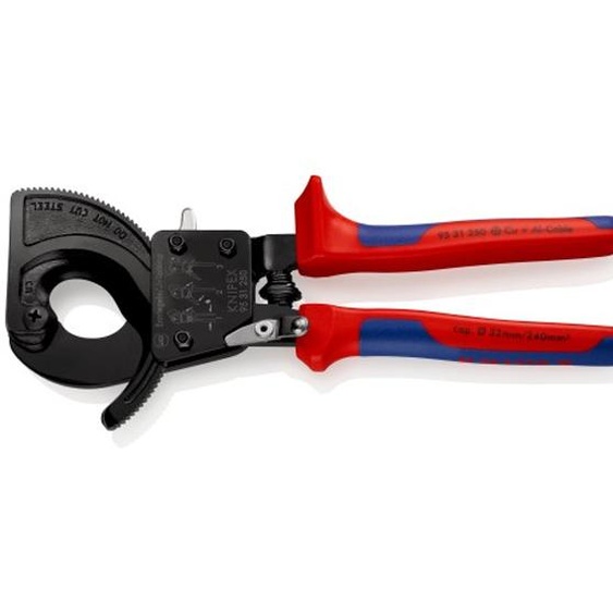 Coupe-câbles à cliquet 250 mm KNIPEX 95 31 250