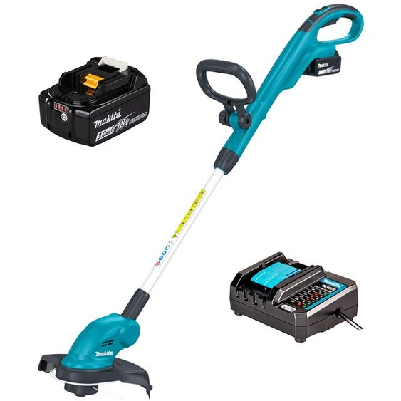 Coupe-herbe 18 V + batterie BL1830B 3 Ah + chargeur DC18WC MAKITA DUR181F001