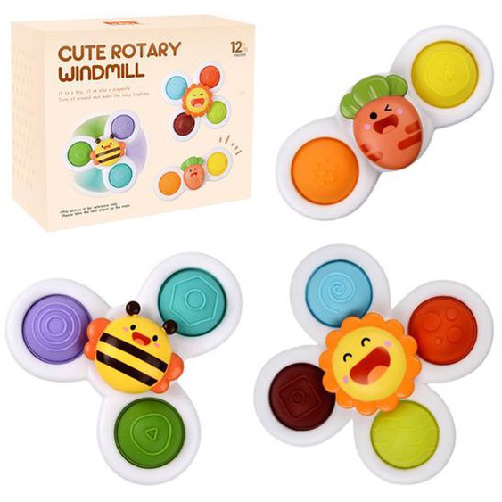 Coupe rotative pour bb 3 jouets pour bb jouets rotatifs pour bb jouets sensoriels pour bbs TOISE BEBE