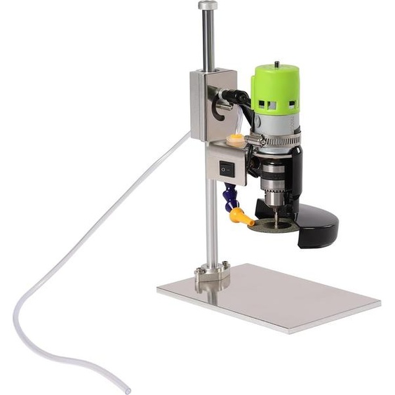 Coupe-verre électrique Coupe-bouteille en verre Acier inoxydable Coupe-bouteille 150W pour bouteilles de vin,DIY,Artisanat Rotation 360° 6000 r/min