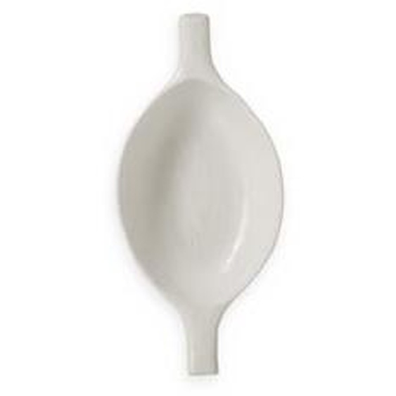 Coupelle cabosse Yli en céramique blanche albâtre 16 cm