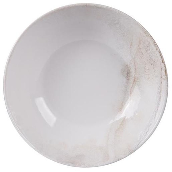 Coupelle Mojave en grès 17cm (lot de 6) - Table Passion 5 Blanc