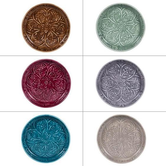 Coupelle ronde 18 cm (1 modèle aléatoire) - Table Passion 4,3 Multicolore