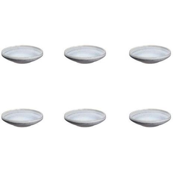 Coupelle STONE Ø11,5cm - 6 pièces - Gris lune