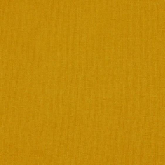 Coupon coton moutarde 1x1,5m