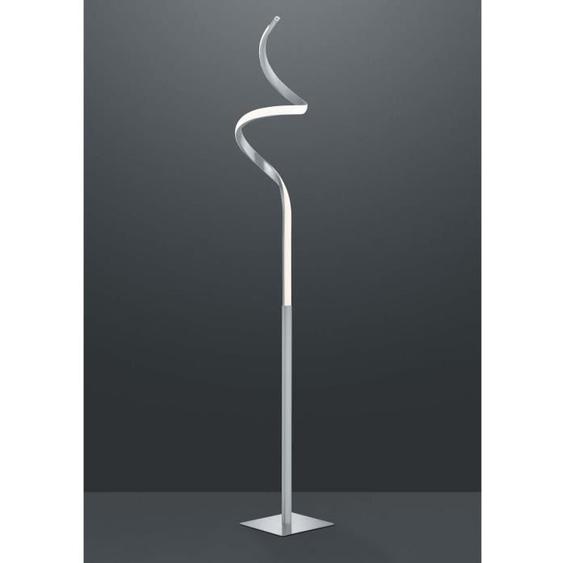 Course Piantana Led Ondulata Acciaio Satinato H. 145Cm