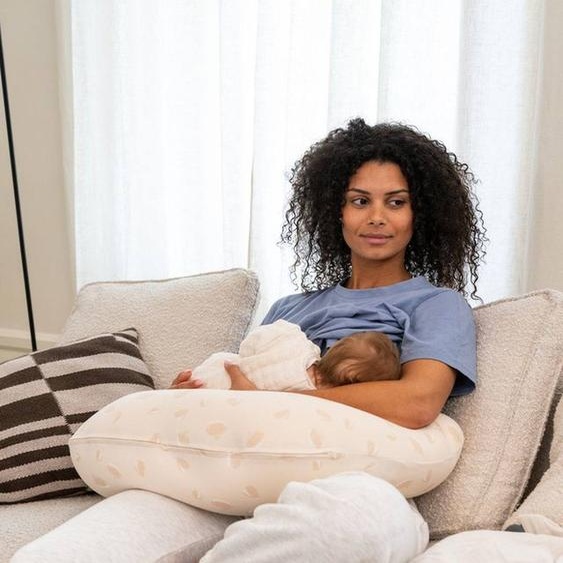 Coussin 2 en 1 B.LOVE beige