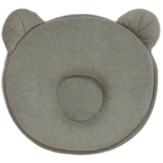 Coussin Cale Tête Bébé Ptit Panda Kaki