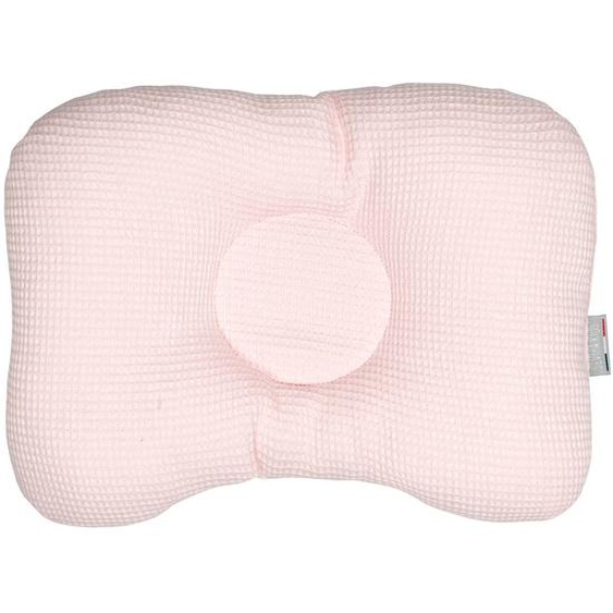 Coussin Cale-tête Ergonomique En Coton Nid Dabeille Rose