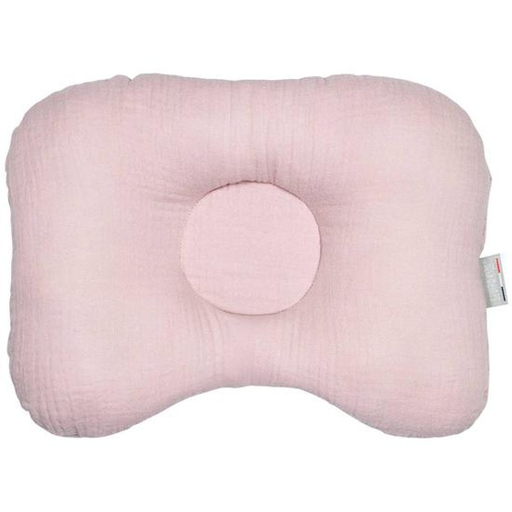 Coussin Cale-tête Ergonomique En Gaze De Coton Jeanne Rose