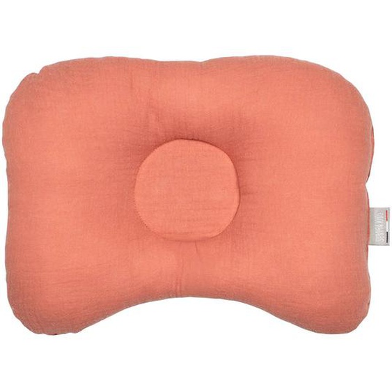 Coussin Cale-tête Ergonomique En Gaze De Coton Jeanne Terracotta