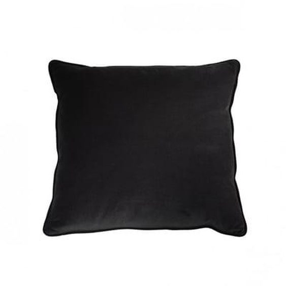 Coussin carré en velours gris rhino 50X50 cm CAMELIA