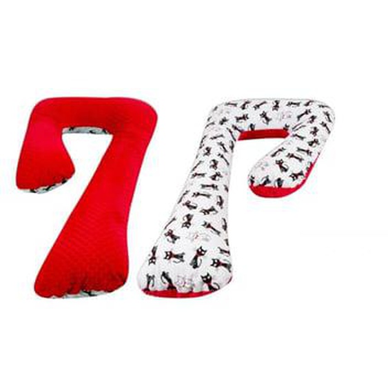 coussin daccouchement dallaitement usages multiples chatons 1 ¿ rouge