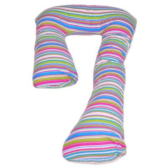 Coussin daccouchement pre/post natal bandes du couleur 1