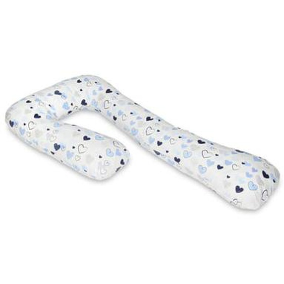 Coussin daccouchement pre/post natal Coeurs bleus