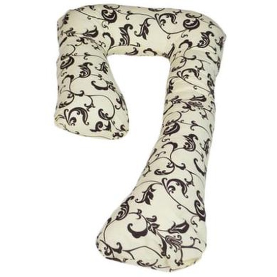Coussin daccouchement pre/post natal dessin floral clair