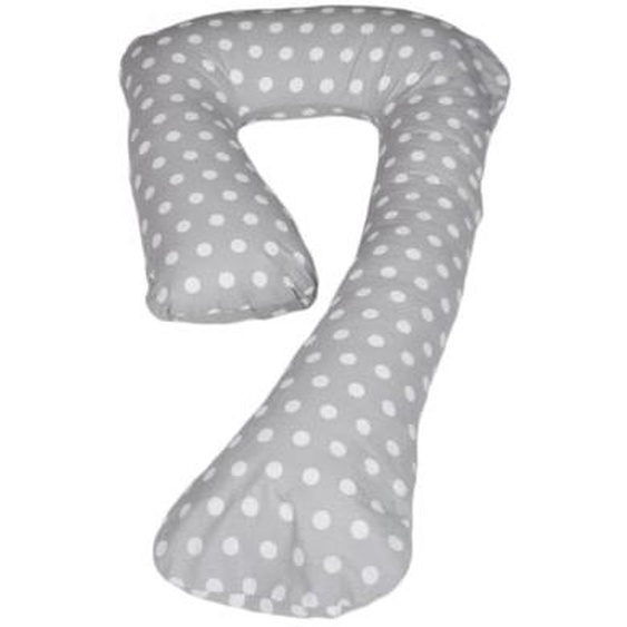 Coussin daccouchement pre/post natal pois de gris