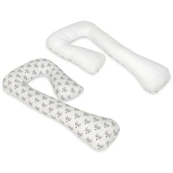 Coussin daccouchement pre/post natal Renards ¿ blanc