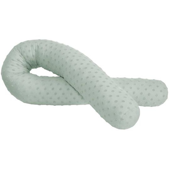 Coussin Dallaitement En Coton Bio Lil Planet Vert Givré