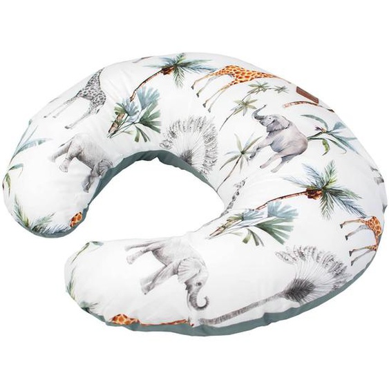 Coussin Dallaitement Ergonomique + Housse Safari Safari, Vert, Gris, Blanc