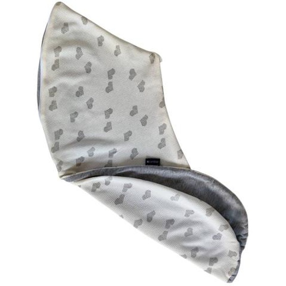 Coussin Dallaitement Et De Grossesse 3en1 Multirelax Cœurs/gris