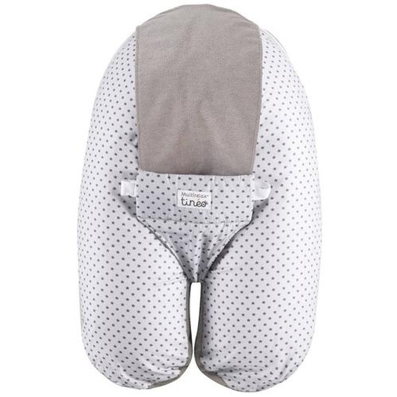Coussin Dallaitement Et De Grossesse 3en1 Multirelax Éponge Gris