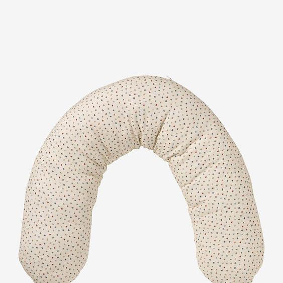 Coussin dallaitement + housse de protection Bio Collection multicolore