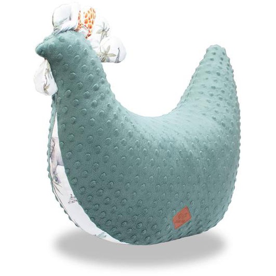 Coussin Dallaitement Poule Safari Vert