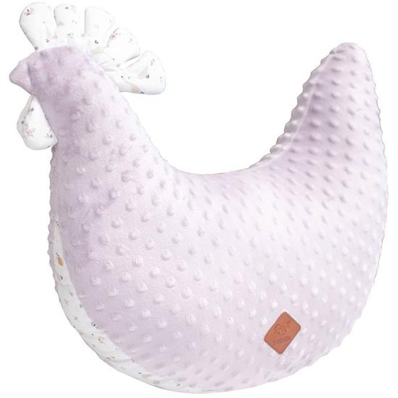 Coussin Dallaitement Poule Sidonia Lilas