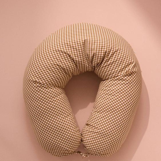 Coussin Dallaitement Vichy Caramel