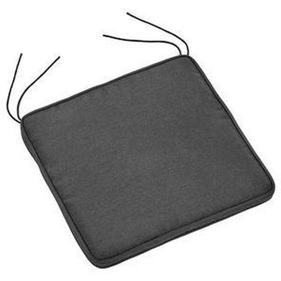 Coussin dassise  tissu noir / Pour chaise & tabouret Fontainebleau - Indoor/outdoor - Serax