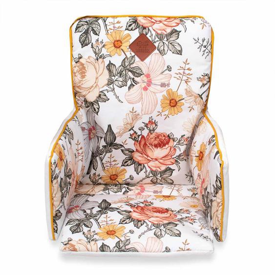 Coussin De Chaise Haute Bébé Néo Vintage Néo Vintage Imprimé Floral, Be