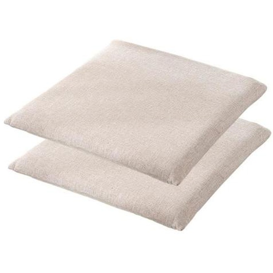 Coussin de Chaise, Lot de 2 Coussin de Siège 40x40 cm Coussin de Mousse Rembourré Antidérapant Doux,G