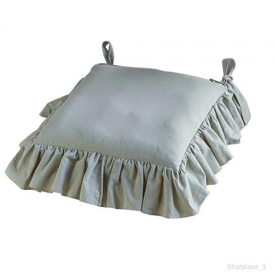 Coussin de chaise - Non spécifié - Modèle carré - Couleur Blanc - Utilisation Intérieur - Style Chic