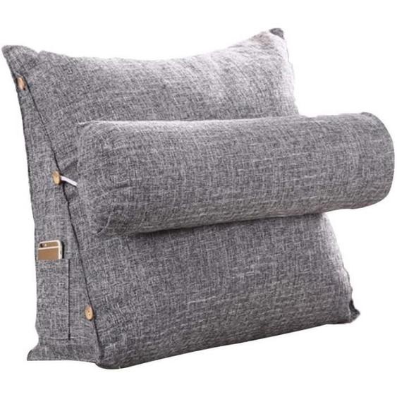 Coussin de lecture pour dossier, triangulaire, coussin de taille pour canapé, chaise de bureau, lit de lecture