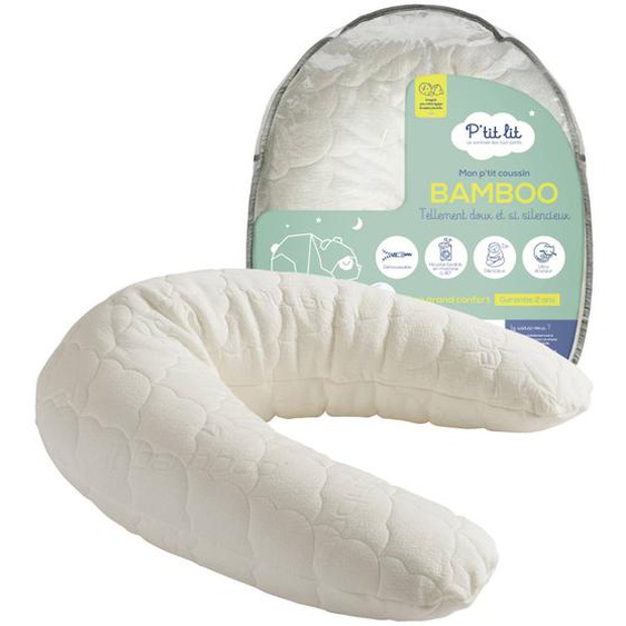 Coussin De Maternité Et Dallaitement Bamboo Blanc