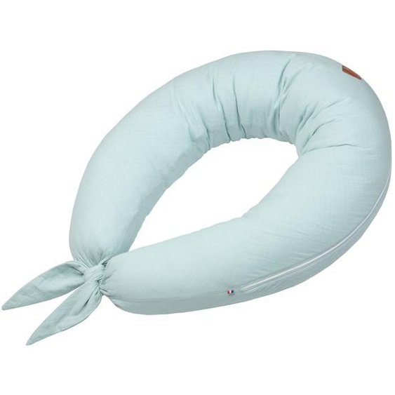 Coussin De Maternité Et Dallaitement + Housse En Gaze De Coton Vert