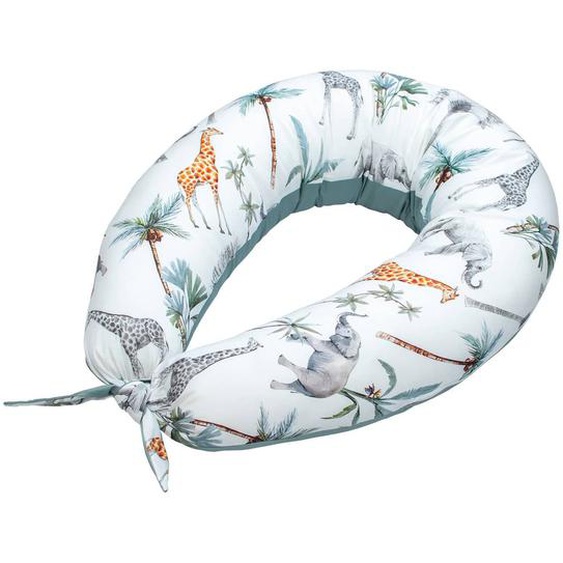 Coussin De Maternité Et Dallaitement + Housse Safari Safari, Vert, Gris, Blanc