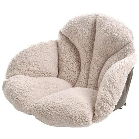 Coussin de Siège, Coussin de Chaise de Bureau en Peluche Épais et Chaud (Kaki)
