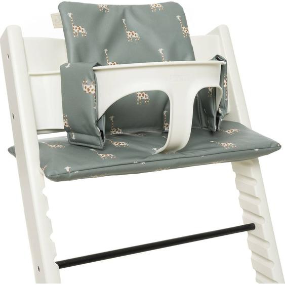 Coussin De Siége Pour Chaise Évolutive Vert, Beige